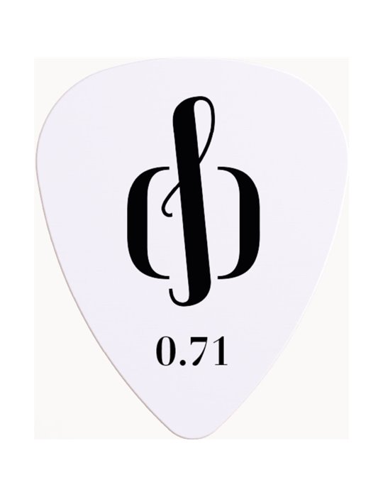 Pack 4 Púas Adheribles Openhagen 0,71mm Blanca