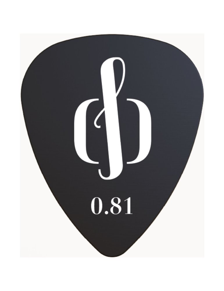 Pack 4 Púas Adheribles Openhagen 0,81mm Negra