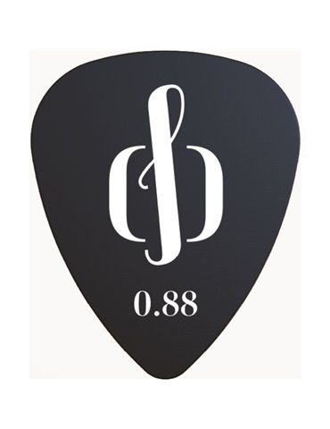 Pack 4 Púas Adheribles Openhagen 0,88mm Negra