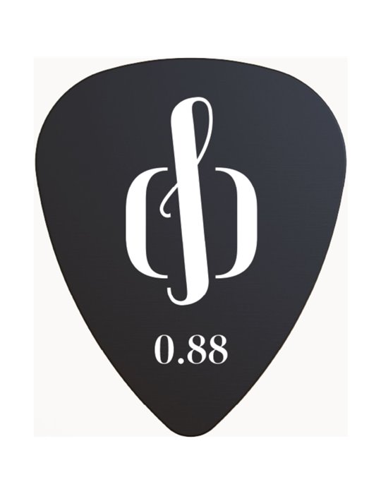 Pack 4 Púas Adheribles Openhagen 0,88mm Negra