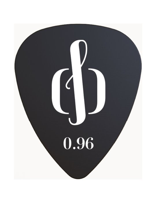 Pack 4 Púas Adheribles Openhagen 0,96mm Negra