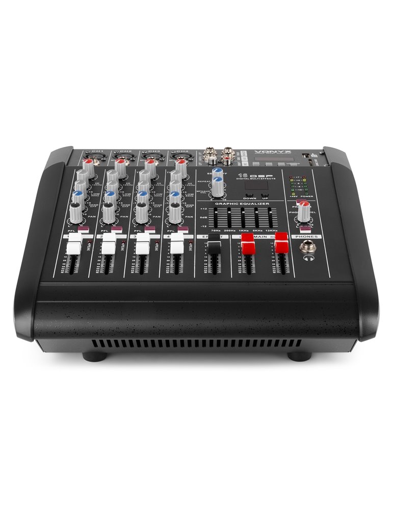 AM5A Mezclador de 5 canales con amplificador DSP/BT/SD/USB/MP3