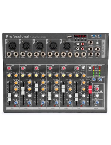 VMM-F701 Mezclador directo 7 canales