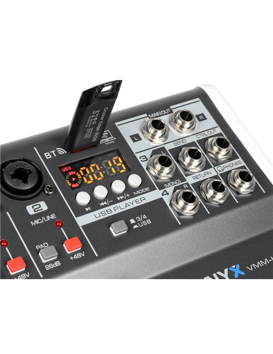 VMM-K402 Mezclador de directo 4 canales con DSP