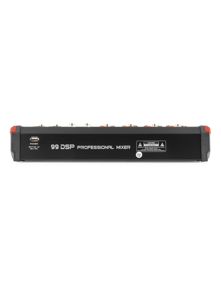 VM-KG08 Mezclador para música 8 canales BT/DSP/USB grabación