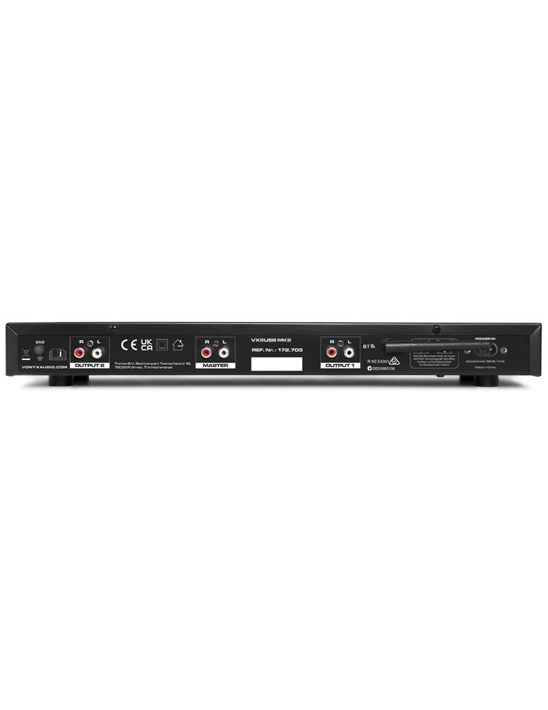 VX2USB MK2 doble reproductor USB/SD/BT