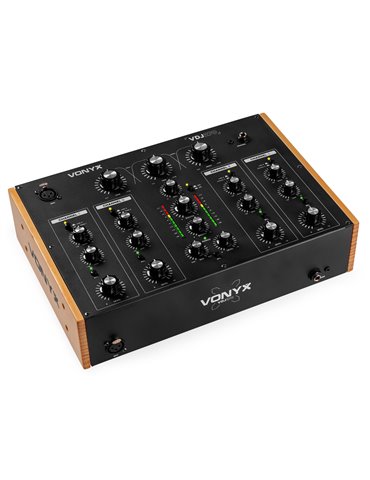 VDJ270 Mezclador rotativo DJ de 4 canales