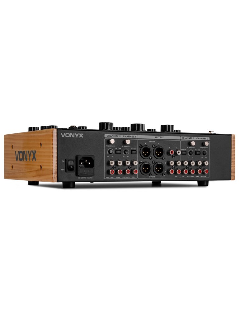 VDJ270 Mezclador rotativo DJ de 4 canales