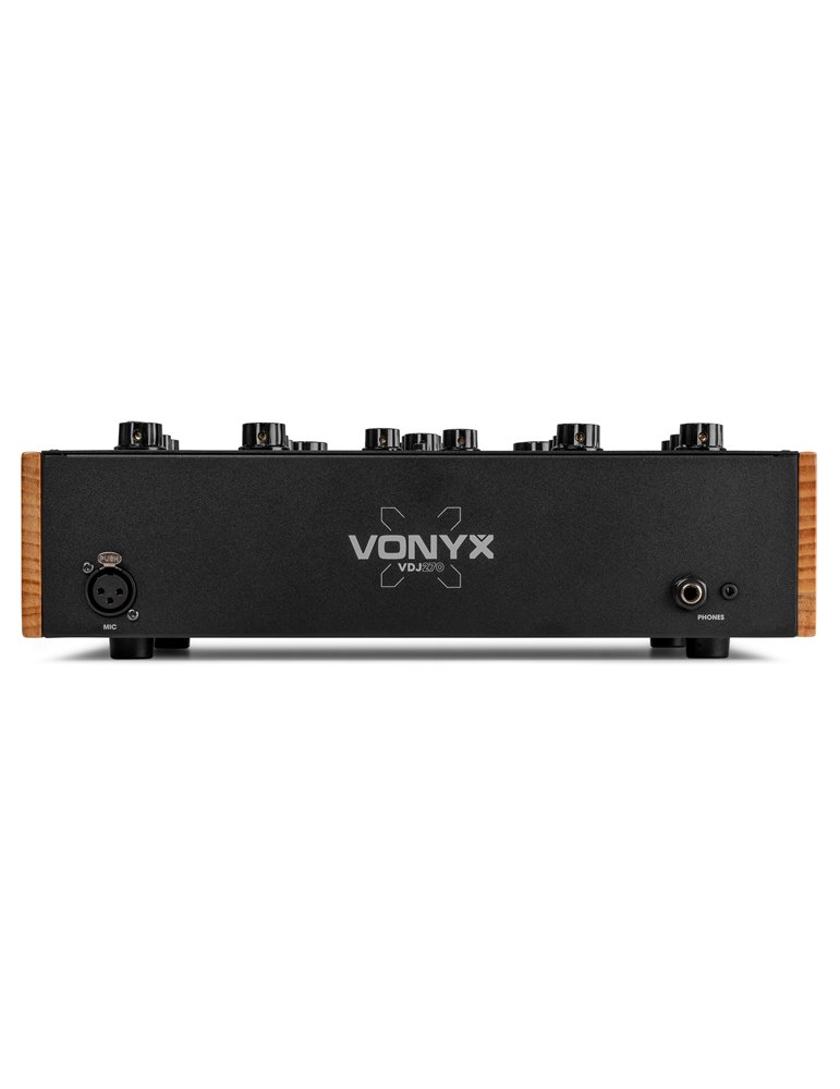 VDJ270 Mezclador rotativo DJ de 4 canales