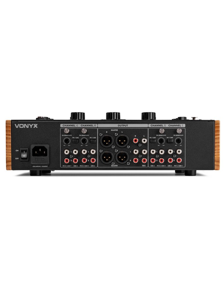 VDJ270 Mezclador rotativo DJ de 4 canales