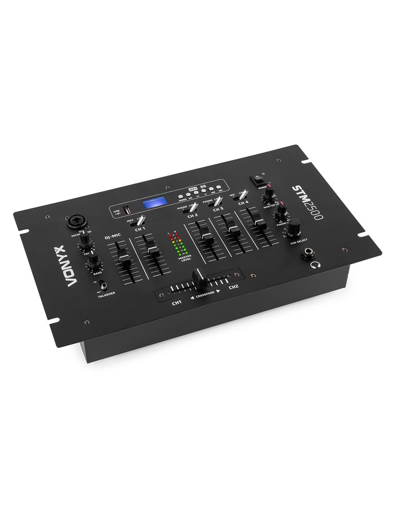 STM2500 Mezclador de 5 canales USB/MP3 con BT