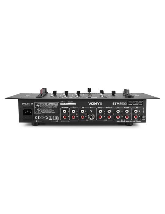 STM2500 Mezclador de 5 canales USB/MP3 con BT