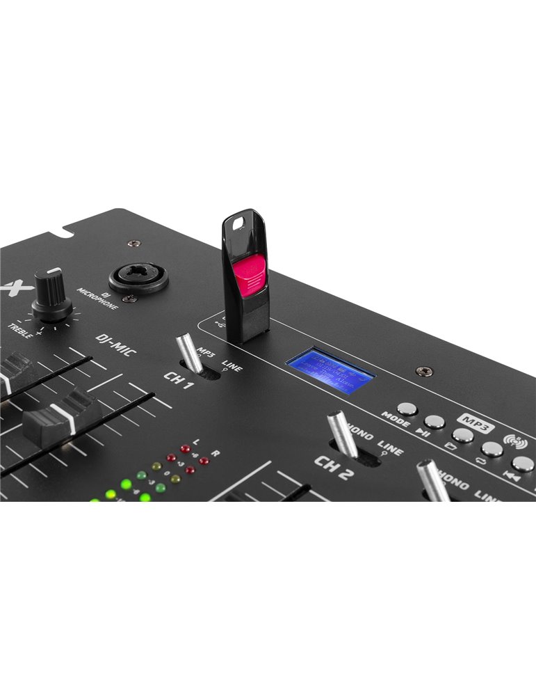 STM2500 Mezclador de 5 canales USB/MP3 con BT