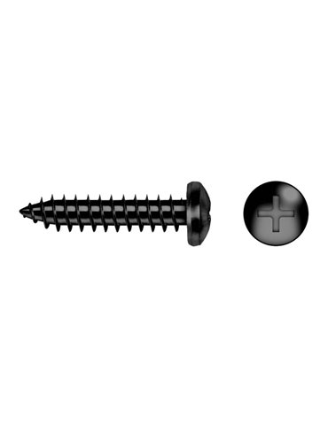 Tornillo Corona Clavijero Negro