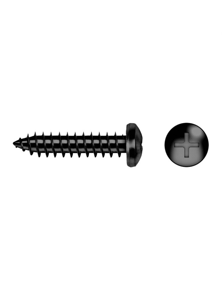 Tornillo Corona Clavijero Negro