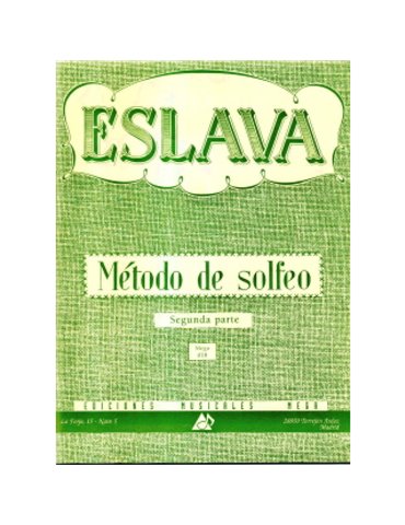 Método Solfeo y Teoria H. Eslava 2