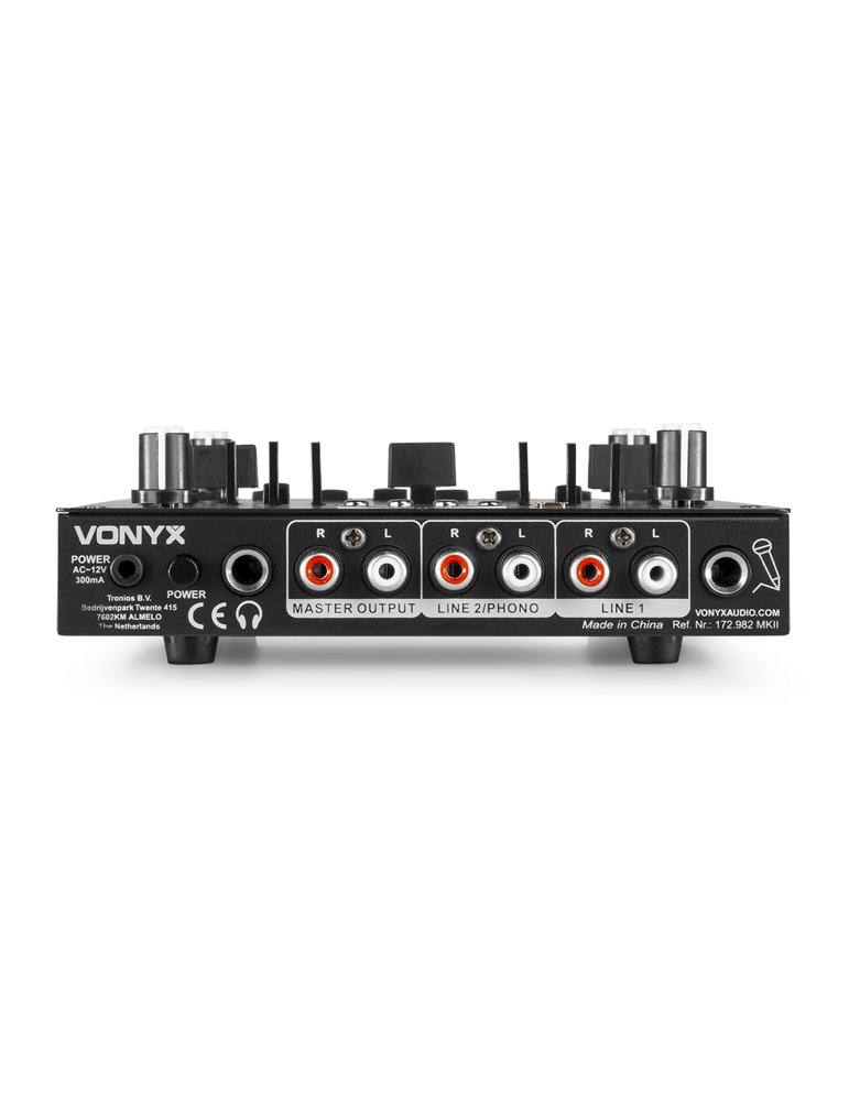 STM2270 Mezclador de 4 Canales con Efectos USB/MP3/BT