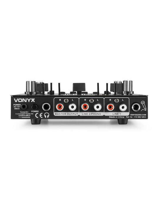 STM2270 Mezclador de 4 Canales con Efectos USB/MP3/BT