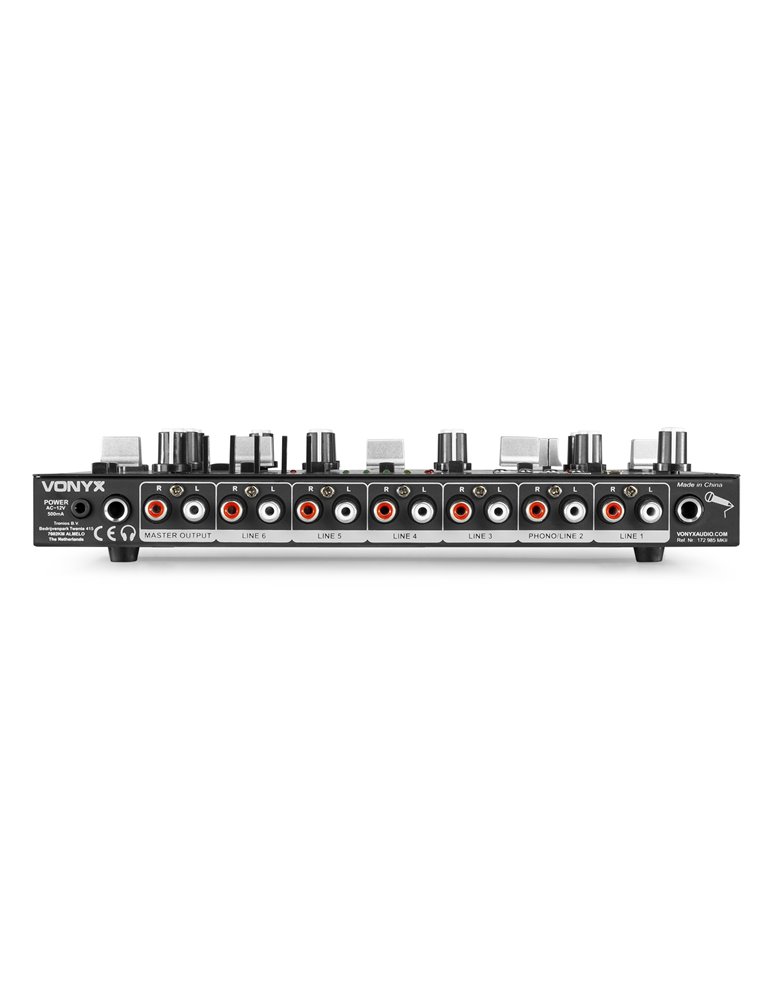 STM2290 Mezclador de 6 Canales con Efectos USB/MP3/BT