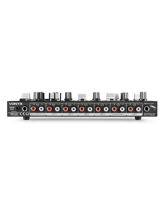 STM2290 Mezclador de 6 Canales con Efectos USB/MP3/BT