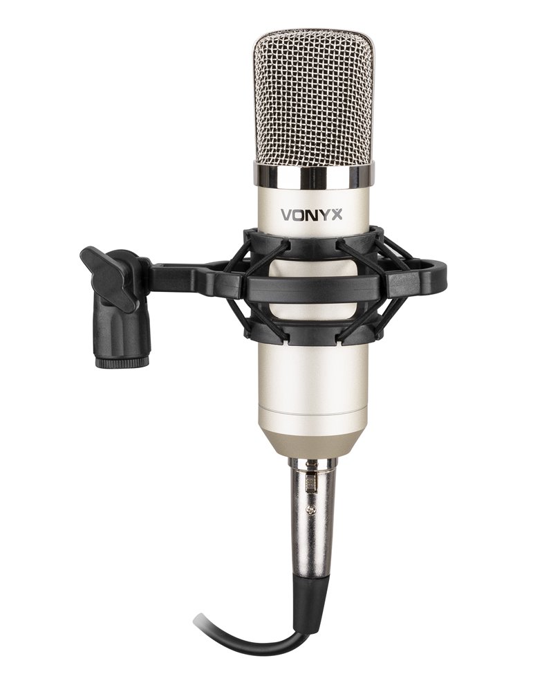 CM400 Microfono de estudio de condensador plata
