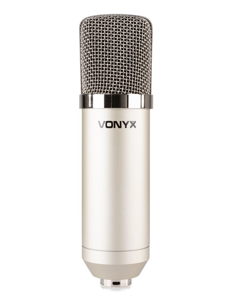 CM400 Microfono de estudio de condensador plata