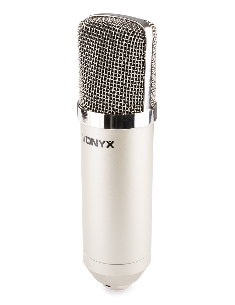 CM400 Microfono de estudio de condensador plata