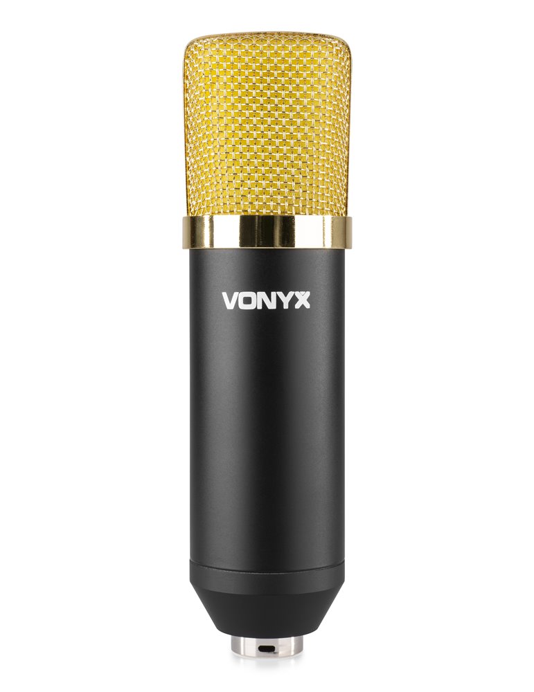 CM400 Microfono de estudio de condensador negro/oro