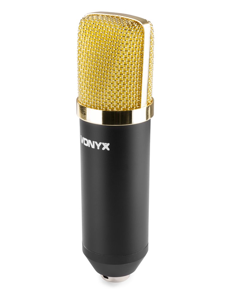 CM400 Microfono de estudio de condensador negro/oro