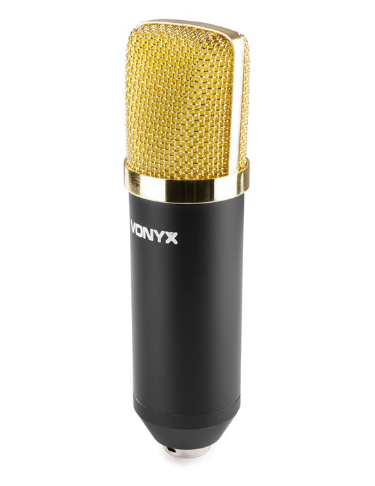 CM400 Microfono de estudio de condensador negro/oro