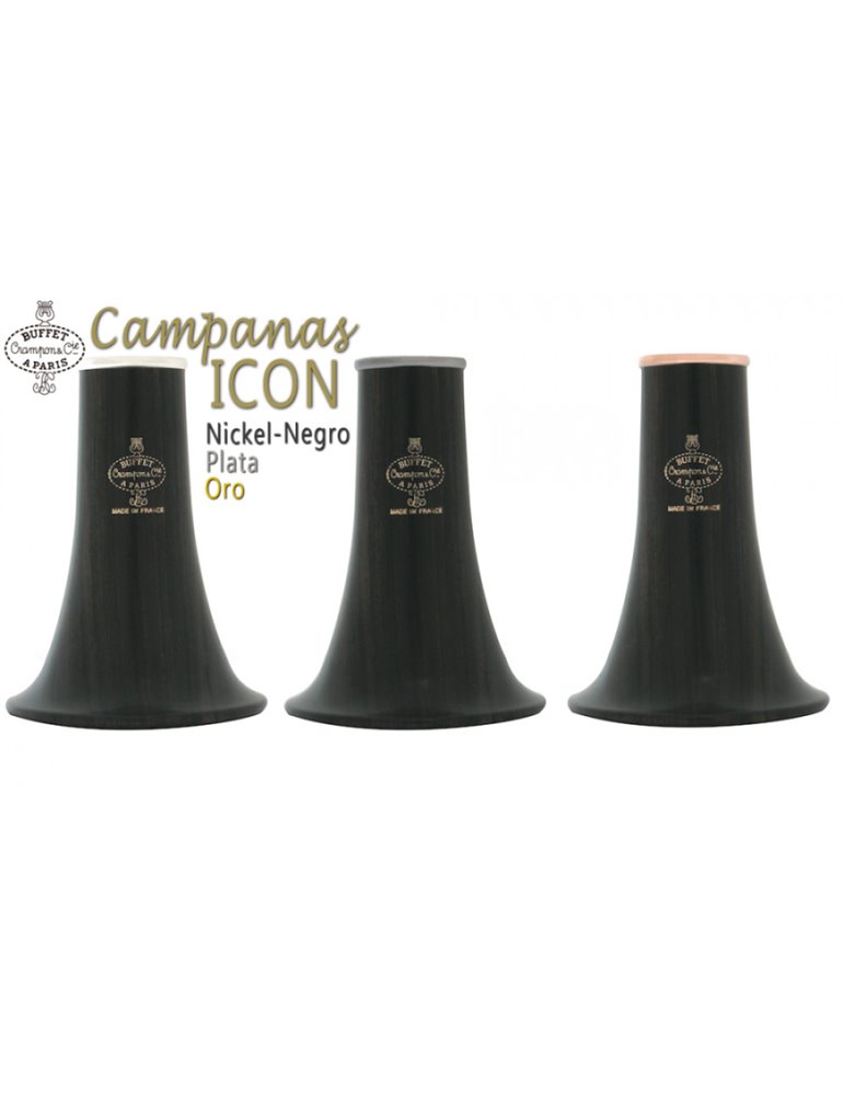 Campana Clarinete Buffet Crampon ICON F34075AU Bb/A Chapado Oro