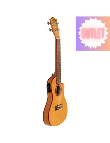 Ukelele Concert Thin Lanikai FM-CETC Flame Maple Electrificado