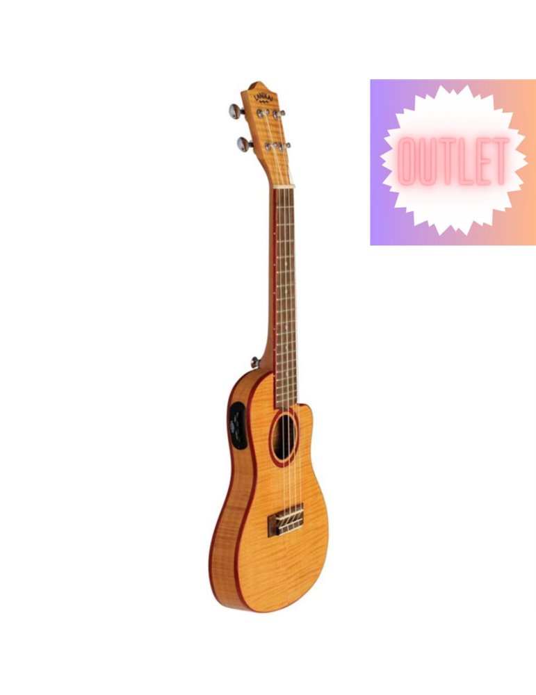 Ukelele Concert Thin Lanikai FM-CETC Flame Maple Electrificado
