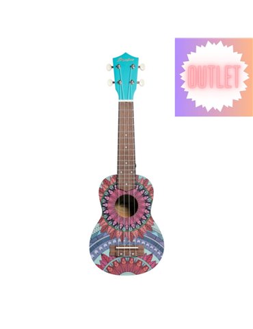 Banjolele 4 cuerdas Bones BB400-P Púrpura