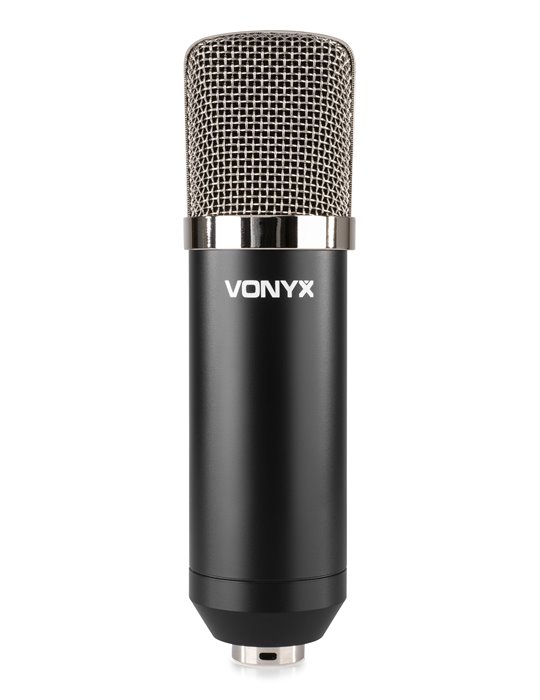 CMS400 Conjunto Estudio / Micro de condensor con soporte y paravientos