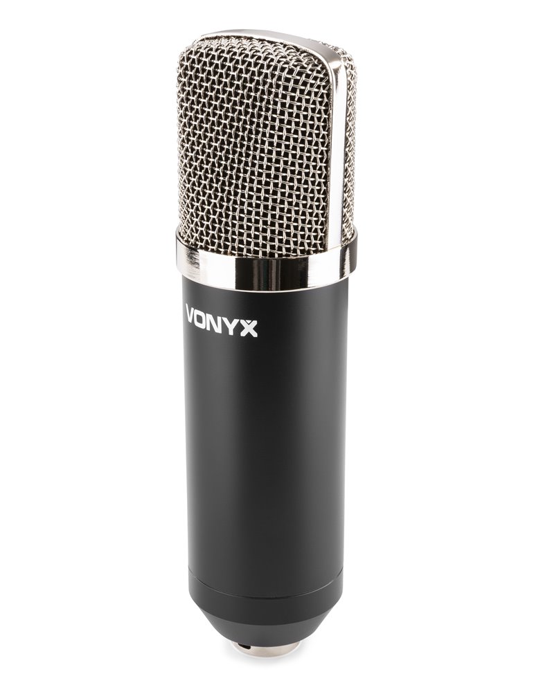CMS400 Conjunto Estudio / Micro de condensor con soporte y paravientos