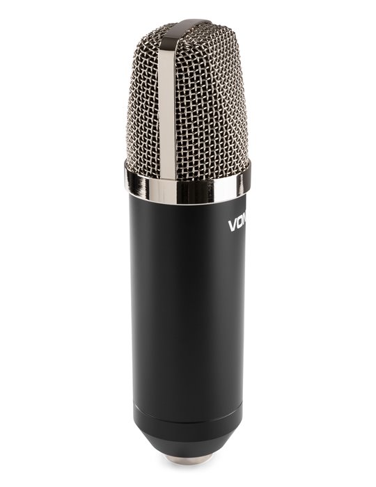 CMS400 Conjunto Estudio / Micro de condensor con soporte y paravientos
