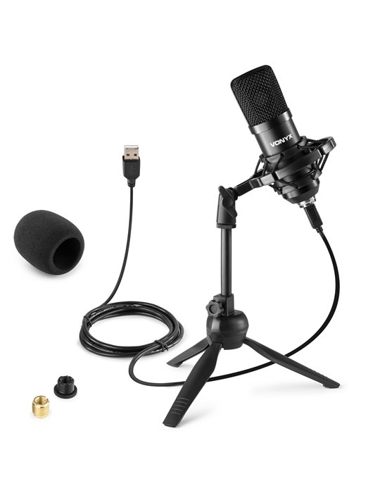 CM300B Micrófono de estudio USB Negro