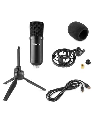 CM300B Micrófono de estudio USB Negro 2