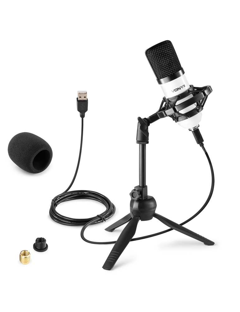 CM300W Micrófono de estudio USB Blanco