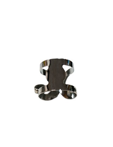 Abrazadera Clarinete Plateada