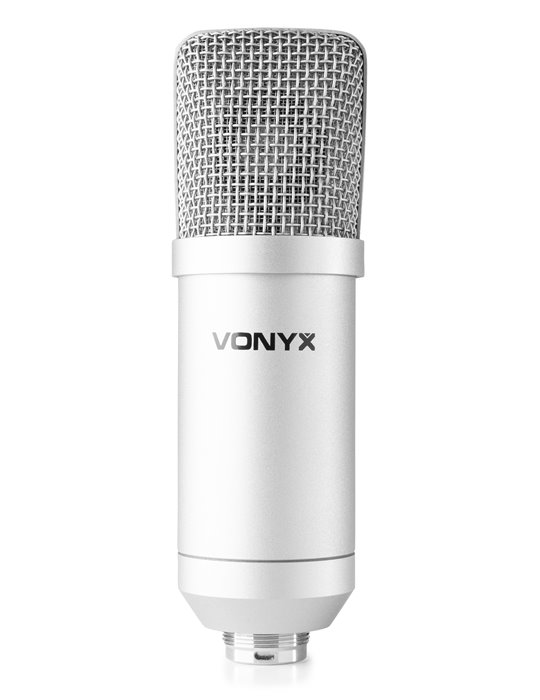 CMS300S Micrófono de estudio Set USB Plata