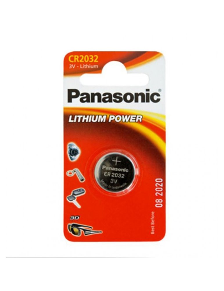 Blister 1 Pila Botón Panasonic 3V. CR2032