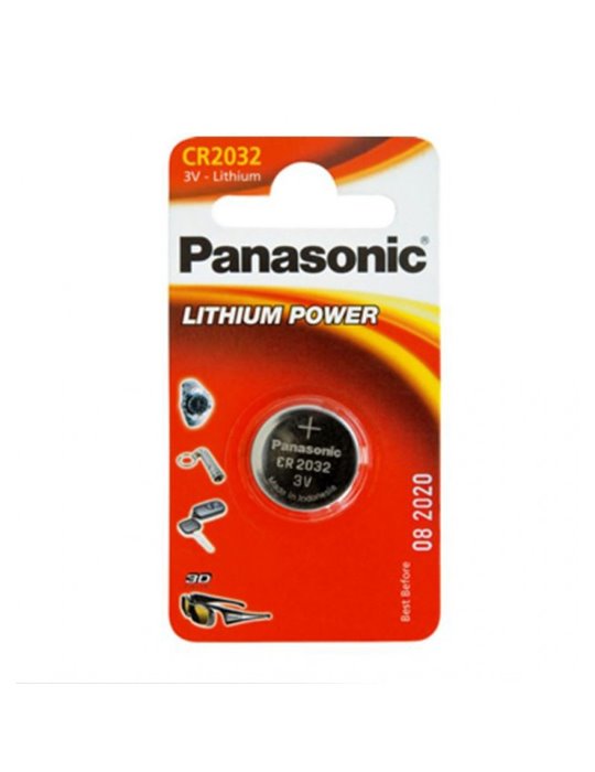 Blister 1 Pila Botón Panasonic 3V. CR2032