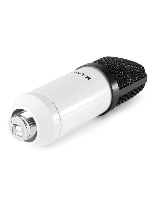 CMS300W Micrófono de estudio Set USB Blanco