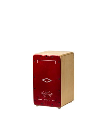 Cajón Flamenco Pepote Mini ( 2 a 5 Años ) Tapa Roja
