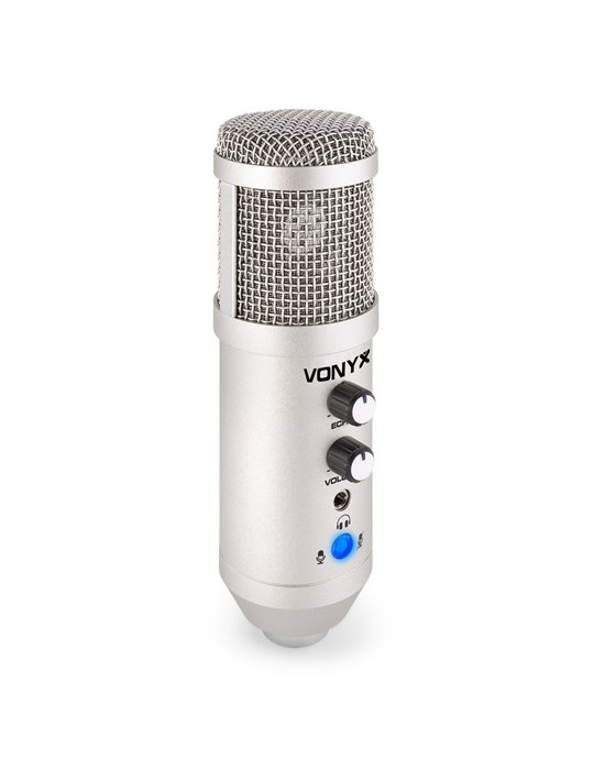 CMS320S Kit de micrófono estudio USB Titanio con Echo