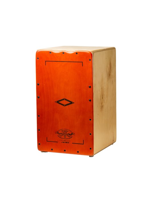Cajón Flamenco Pepote Jaleo Tapa Naranja
