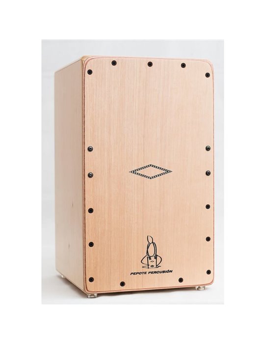 Cajón Flamenco Pepote Cadete (8 a 12) Natural