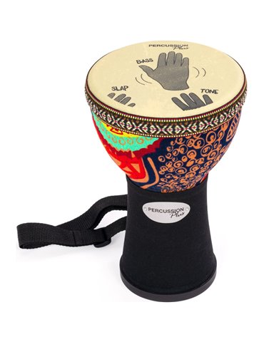 Slap Djembe 6" Preafinado Percussion Plus PP-6630